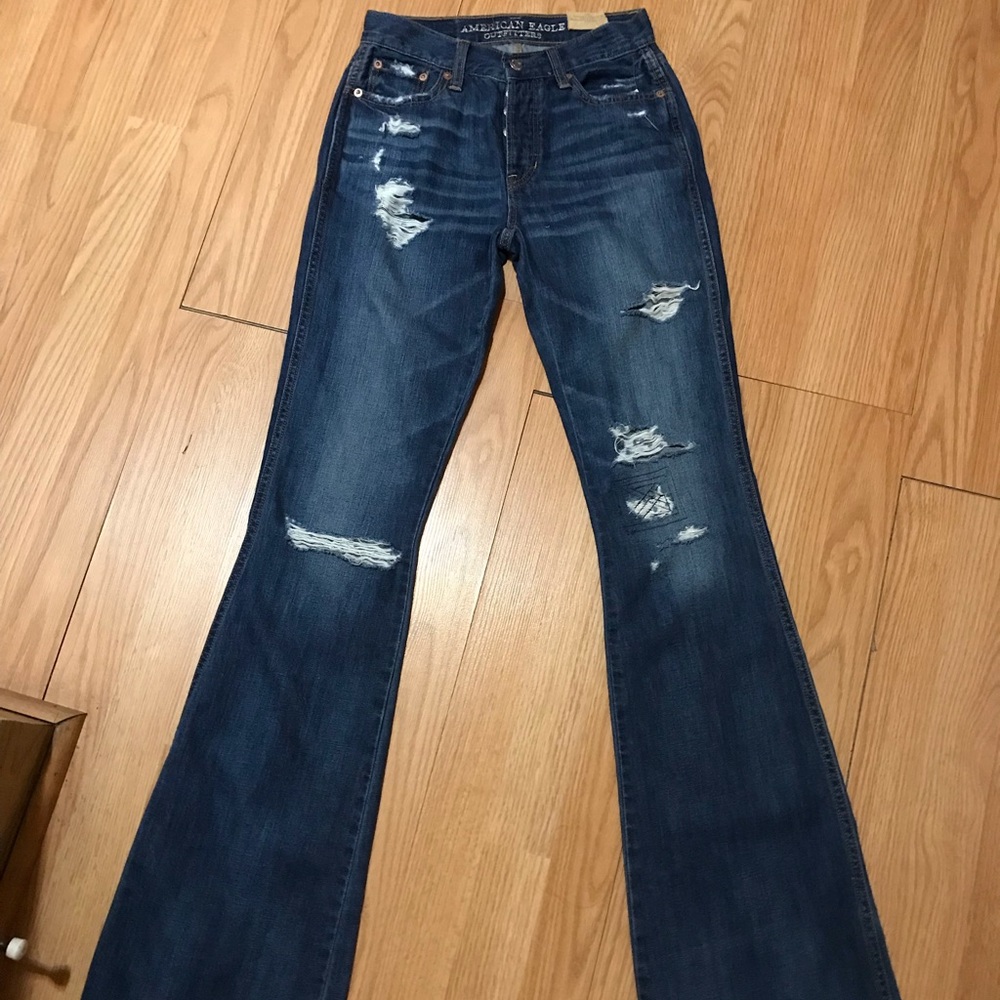 American Engle Jean Women size 00 Long (NWOT)